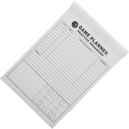 PAMINGONO Basketball-Score-Buch Score-Record-Tool Basketball-zubehör Tragbar