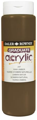 CREATIV DISCOUNT NEU GRADUATE Acrylfarbe 500 ml, Umbra Natur