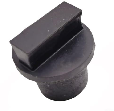 Honseadek Wasserrudergerät, Tank-Gummi-Ablaufstopfen, Ersatz-Stopfen, Dichtungsring, Zubehör für Wasserbeständigkeit, Rudergerät, Ausrüstung, 26 mm, Schwarz, 2 Stück