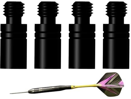 Gewicht für Dartpfeile, Einsteller aus schwarzem Messing, 2BA, für 4-teilige Dartpfeile, Zubehör zur Einstellung und Trainingsmaterial für Spieler, praktisch, Übung, Wettbewerbe, Erwachsene, Anfänger