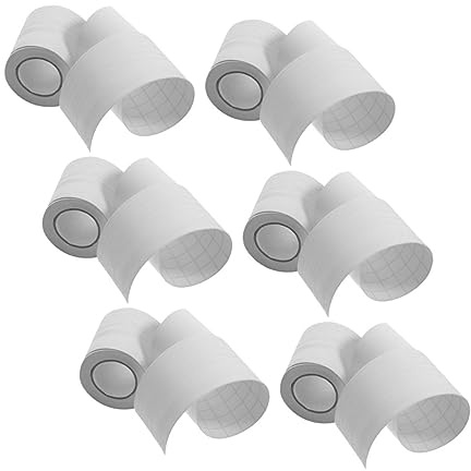 SOIMISS 6 Battiscopa Autoadesivo in PVC Bianco Modanatura Sottile Decorazione Angoli Muro e Pavimento per Soggiorno Camera Corridoio Facile Installazione e Taglio