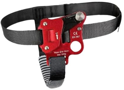 perfk Outdoor Foot Ascender for 8-13 Mm Ropes, Ideal for Climbing, Pruning, And Tree Maintenance. Provides Optimal Protection, Left
