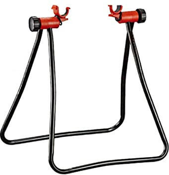 Hperu Support de vélo pour l'entretien Support de réparation vélo Pliable Plancher en Aluminium réparation Portable réglable en Hauteur pour Une Utilisation intérieure et extérieure