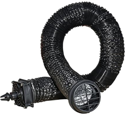 Manguera Extensora De Ventilación De CA Para Automóvil - Manguera De Aire Acondicionado Portátil De 100x8 Cm | Tubo De Salida De Ventilación De Aire Para Coche | Kit Extensor De CA Portátil