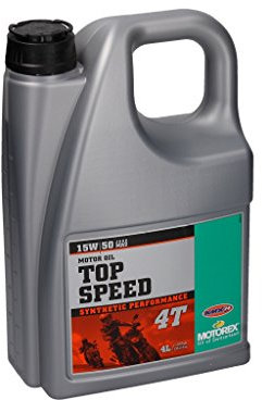 Motorex Top Speed 4T 15W/50 Synthetisches 4-Takt Motorenöl 4 Liter