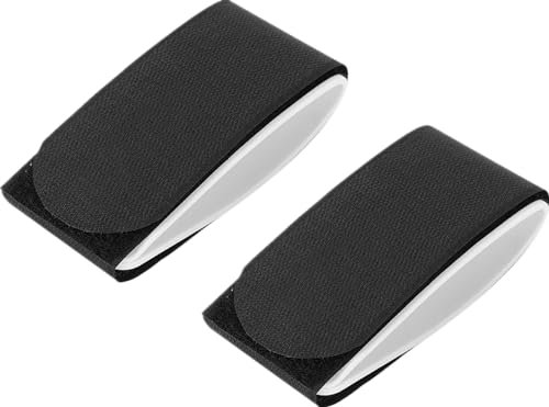 Ski Strap, Ski-Tragegurte, Ski Snowboard Bag Carrier, verstellbare Nylon Strap Halter, Haken und Ösen, Schlaufe für einfachen Transport von Skier und Stöcken (Schwarz)