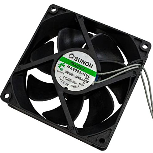 Ventilador 230 V AC 4,6 W 92 x 92 x 25 mm 88,3 m³/h 2900U/Min 88,3 m³/h Sunon MA2092HVL