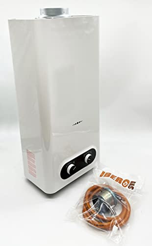 Calentador de Agua a Gas Butano | Calentador Atmosférico/Tiro Natural | Encendido Automático | Bajas Emisiones de NOx | Calificación Energética A