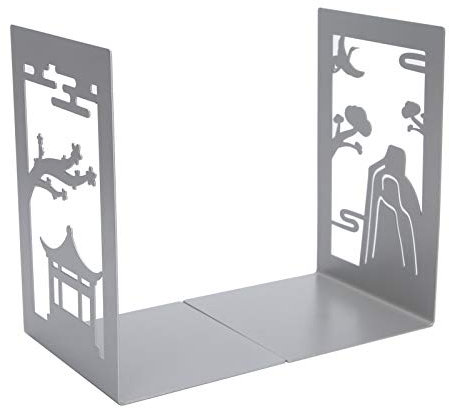 Fin de livre serre-livres en métal résistant de Style ancien organisateur de livre porte-extrémités pour étagères bureau bureau décoration de la maison(#2)