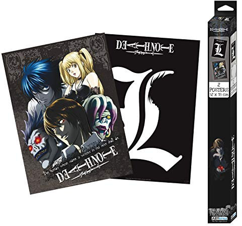 ABYstyle ABYDCO707 Death Note L & Group Chibi-Poster 52 x 38