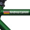 Flaggenaufkleber mit personalisiertem Namen für Fahrräder, Motorräder, Autos und Elektroroller. Wasserdichtes selbstklebendes Vinyl für Fahrzeuge (Trasparente, Small)