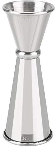 FYMTS Doppelseitiger Messbecher Messbecher 1oz/2oz Edelstahl Jigger Cocktailbar Jigger Bar Zubehör