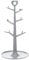 Mug Holder Tree, Mug Holder Coffee Mug Holder Removable Organizer Mug Rack Stand Countertop Mug Tree Home Storage Mug Hooks for Counte (Grey)