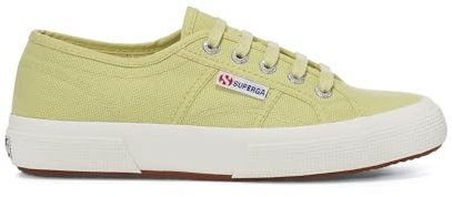 Superga 2760 COTU Classic Yellow Dusty Canvas Unisex Lace Up Zapatos 5.5 Amarillo Dusty, Yellow Dusty, 39 EU