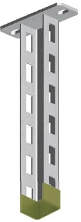 BAKS Hängestiel 50x35mm 900mm lang für Kabelrinne Kabelbahn verzinkt