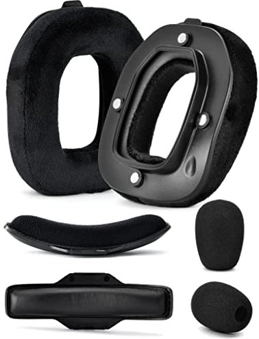 defean A40 TR Mod Kit Ersatz-Ohrpolster und Kopfbügel, kompatibel mit Astro Gaming A40 TR Headset, Ohrpolster, Upgrade hochdichter geräuschunterdrückender Schaumstoff, zusätzlich