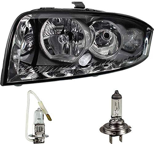 EISENFELS Bundle Set 106518891 erstellt mit Scheinwerfer links + PHILIPS Leuchtmittel H7 + H3 kompatibel mit A2 8Z0
