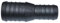 1, 2, 3, 5 oder 10 Schlauchverbinder 32 mm auf 25 mm gerade reduziert PA GF30 schwarz (1)