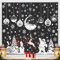 Lets Joy 9 Stück Fensterbilder Weihnachten Selbstklebend, Schneeflocken Fensterdeko, Weihnachten Fensterdeko Statisch, Weihnachtsdeko Fenster, Fensterdeko Weihnachten Wiederverwendbar
