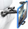 TRYONE Car Tablet Holder, Headrest Tablet Mount - [Thicker Carbon Steel] Car Holder Back Seat for Kids Travel Road Trip, Compatible with iPad, All 4.7~12.9 Tablets, Phones, Galaxy, Fire HD, Switch