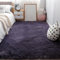SK Studio Tappeto Salotto, Peloso Tappeti Moderni Soggiorno, Moderno Tappeto Camera da Letto, Shaggy Tappeti Morbido e Soffice per la Camera Viola scuro, 120x160cm