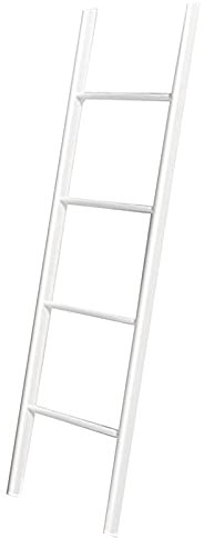 AAMNA Scaletta per Letto Scaletta per Letto a Soppalco in Metallo con Gancio di Fermo, Scaletta per Letto a Castello Camper/Dormitorio Universitario Letto a Castello/Piattaforma per soffitta, Scal