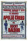 Rocky Vs Apollo Creed Vintage Leinwand Poster Schlafzimmer Dekor Sport Landschaft Büro Zimmer Dekor Geschenk ungerahmt 30 x 45 cm