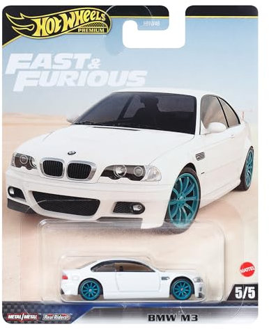 Hot Wheels Fast and Furious DieCast Modellauto BMW M3 – Maßstab 1/64, Länge 7 cm - HYP70