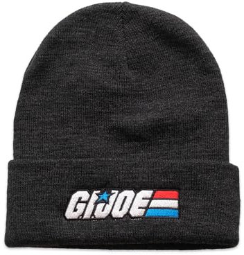 Cotton Soul GI Joe Herren Beanie, klassisches Logo, Anthrazit, Einheitsgröße, anthrazit, Einheitsgröße