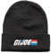 Cotton Soul GI Joe Herren Beanie, klassisches Logo, Anthrazit, Einheitsgröße, anthrazit, Einheitsgröße