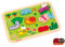 Janod - Chunky Puzzle - Der Garten - FSC-Holz - 7 Teile - Fördert Feinmotorik, Konzentration und Fantasie - Ab 18 Monaten, J07120
