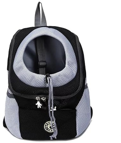 SWZEC Hundeliebling™ Hunderucksack (S,Schwarz)