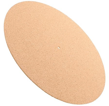 Generic Cork Turntable Mat Für Vinyl Professionelle Kork-plattenspielermatte Mit Geräuschreduzierung Antistatisch Langlebig Und Installieren Für Schallplattenliebhaber