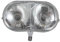 Streetparts24 Scheinwerfer Frontlicht E-geprüft passend für Yamaha Neos, MBK Ovetto YN 50 100 (2004-2007)