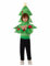 maxToonrain Kids Christmas Tree Costume, Green Hood with Gold Star, Christmas Children's Fancy Dress Boys and Girls Santa Costumes Jacket (Medium)