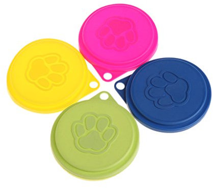 1PC Dog Silicone Pet Wet Food Can Covers Storage Lid Tin Top Supplies Set for Feeding - Reusable