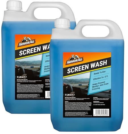 Armor All Winter Screen Wash, 2 x 5L, Effective down to -5°C