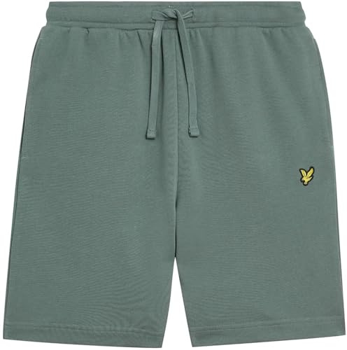 Lyle & Scott Sweat Short Herren, Green Mercurial, M