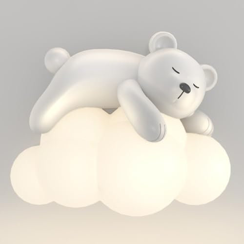 AoLa LED Kinderzimmer Wandleuchte Innen Wolken Nachtlicht süße Cartoon Wandlamp Dekorative lampe 3000K Warmweiß Modern Junge Mädchen Nachttischlampe für Schlafzimmer Zimmer