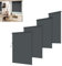 UISEBRT Tenda da sole verticale, 180 x 250 cm, per balcone e terrazza, resistente alle intemperie, protezione da sguardi indiscreti e protezione solare con manovella, tenda verticale per interni ed
