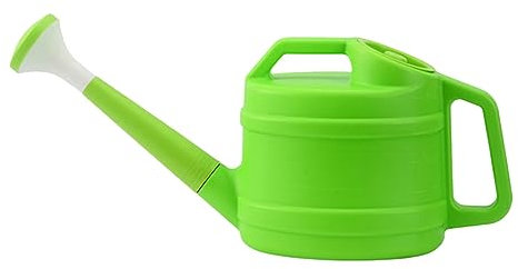 2.5L Litre Small Plastic Watering Can With Long Spout Sprinkler Rose Strong Plastic Heavy Duty Outdoor Indoor Plant Water Pot For Garden Flowers Houseplants Easy Pour Garden Jug (B)