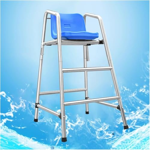 AVLLSO Échelle pour la Piscine, Le lac et la Plage, Hauteur 120cm/150cm/180cm Chaises détachables de Garde-Sauvetage au Bord de la Piscine, Charges 660lbs(S-120cm/47.2inch Tall)