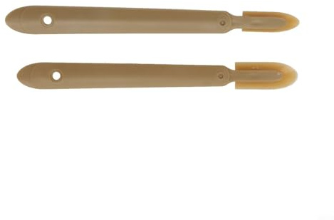 Jonikuper Gummi-Spachtel-Set mit verlängerter Länge, 2 Stück, für professionelle Anwendung von Dichtstoffen und Glätten bei Heimwerker-Projekten (2 Stück, klein)