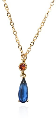 DZBERH Wizard Howl – Halskette + Ohrring-Set, Mobile Castle Anime Ohrringe Halskette Ring, Kupfer 18 Karat vergoldet Howl – Halskette Schmuck Geschenke für Cosplay Frauen Männer und Anime-Liebhaber