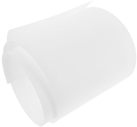 CHILDWEET LED Lichtstreifen Diffusorfolie Flexibel 1mm Milchig Weiß 122x20cm LED Diffusor für Pendelleuchten und Leuchtstoffröhren Sanftes Licht Gleichmäßige Ausleuchtung Kompatibel