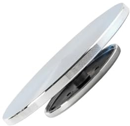 Generisch Töpferscheibe,Drehscheibe Töpfern 15-30 cm Edelstahl Rotierende Scheibe Ton Handwerk Keramik Form Zweiseitige Drehscheibe Plattform DIY Werkzeug(30cm)