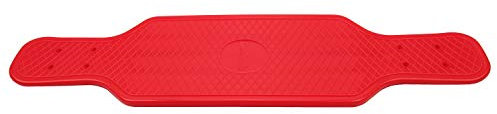 FunTomia Longboard Deck aus Kunststoff BigBoard (Rot)
