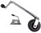 Jockey Wheel with Plastic Rim & Clamp 35MM