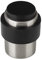 2 x STOPPLA® Türstopper SKOLL Edelstahl gebürstet Ø 35 mm Höhe 45 mm für Boden und Wand - Stabiler Bodentürstopper Wandtürstopper