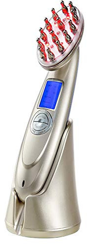 FEIGER Head Massage Comb, Micro Current Vibration Hairdressing Laser Comb, Laser Radio Frequency Massager Suitable for Hair Loss/Grey Hair/Oily Scalp Itching